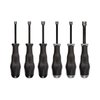 Tekton High-Torque Black Oxide Blade Nut Driver Set, 6-Piece (1/4-3/8 in., 7-10 mm) DHD91301